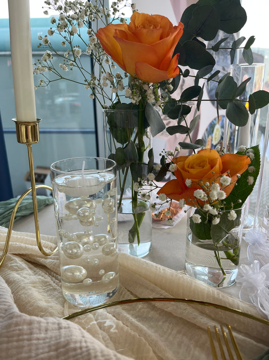 3er Glasvasen-Set „Sera“